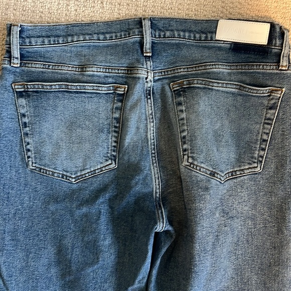 Re/done high rise stovepipe jeans, sz 31 - Picture 5 of 7